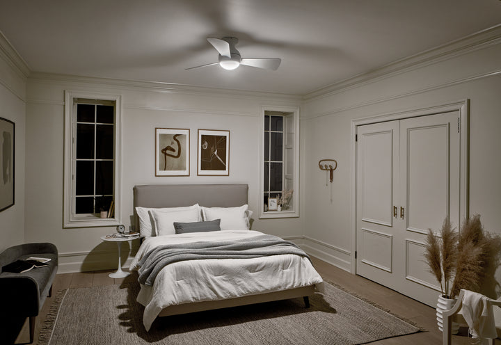 Kichler Canada - 330151MWH - 44"Ceiling Fan - Sola - Matte White