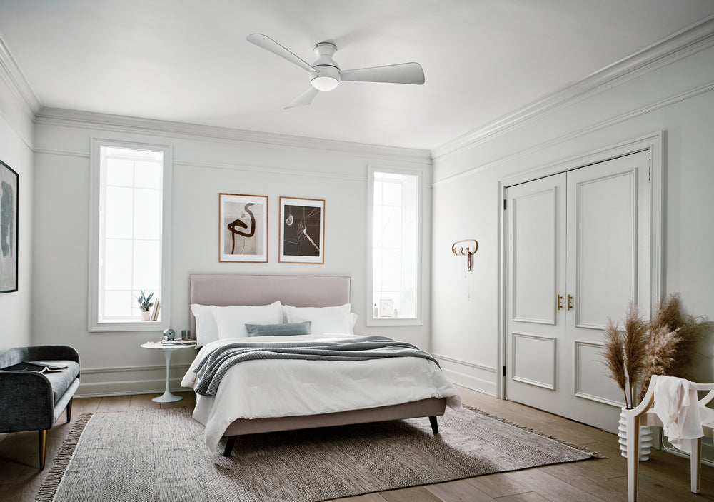 Kichler Canada - 330152MWH - 54"Ceiling Fan - Sola - Matte White