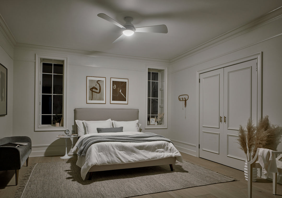 Kichler Canada - 330152MWH - 54"Ceiling Fan - Sola - Matte White