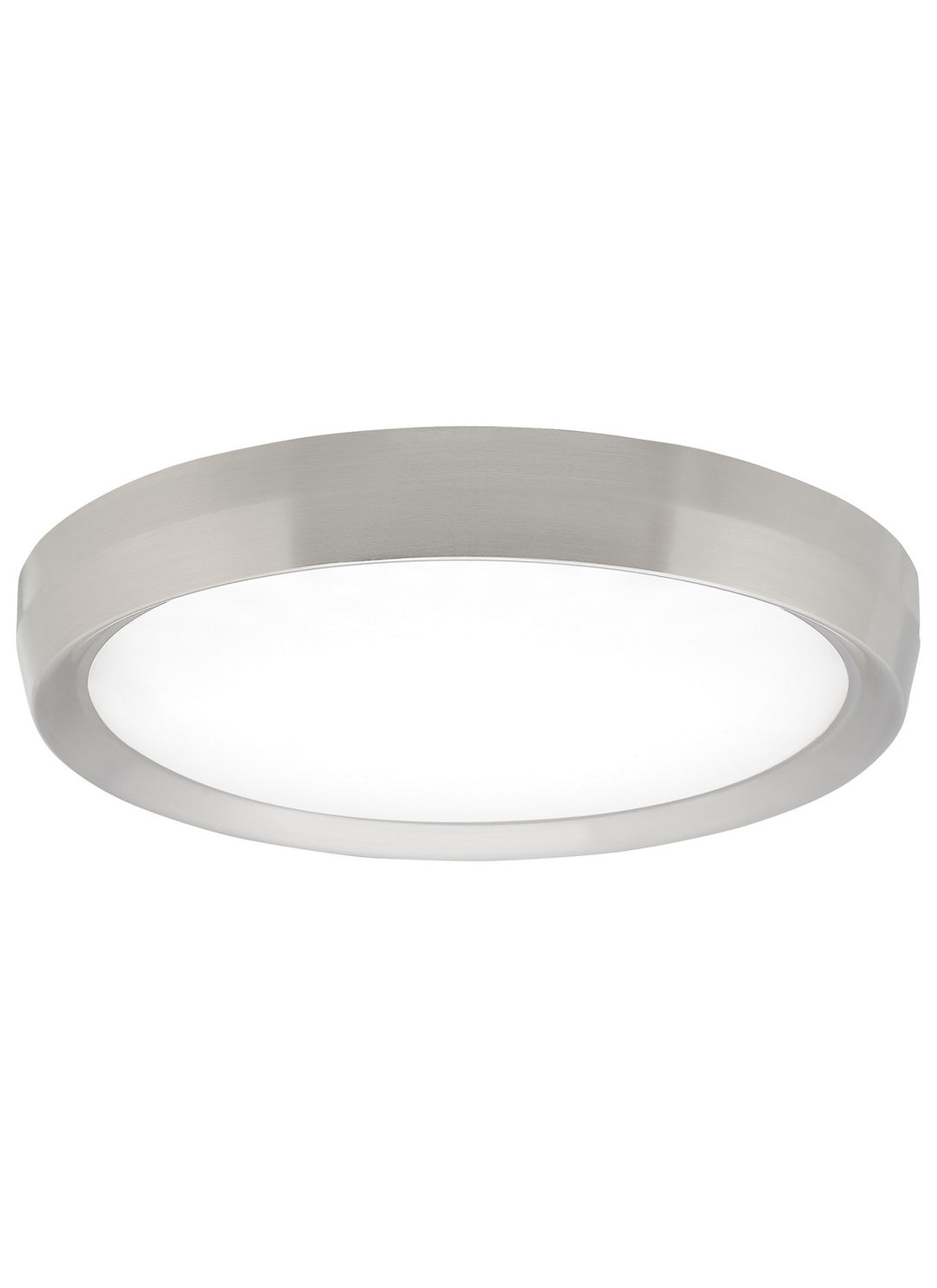 Bespin LED Flush Mount in Satin Nickel - available from The Lighting Shoppe, trusted by Canadian homeowners