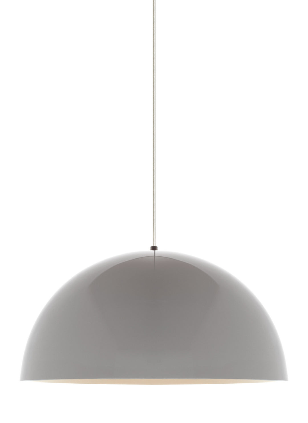 Visual Comfort Modern - 700TDPSP24WWB - One Light Pendant - Powell Street - Black