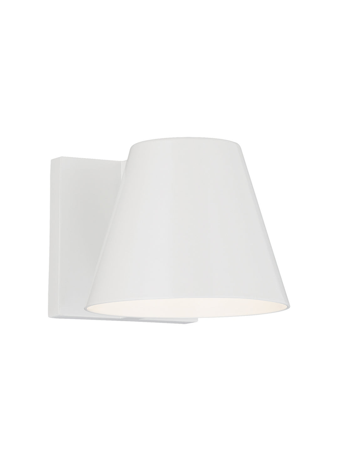 Visual Comfort Modern - 700WSBOW4W-LED830-277 - LED Outdoor Wall Mount - Bowman - White