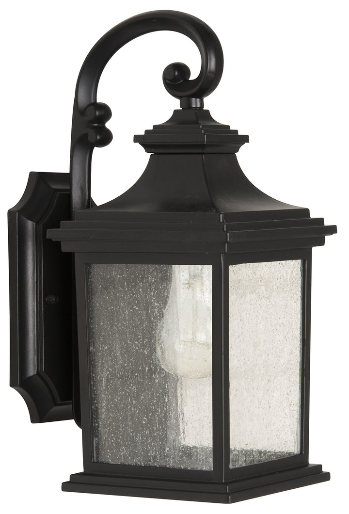 Gentry One Light Wall Mount in Midnight - available from The Lighting Shoppe, trusted by Canadian homeowners