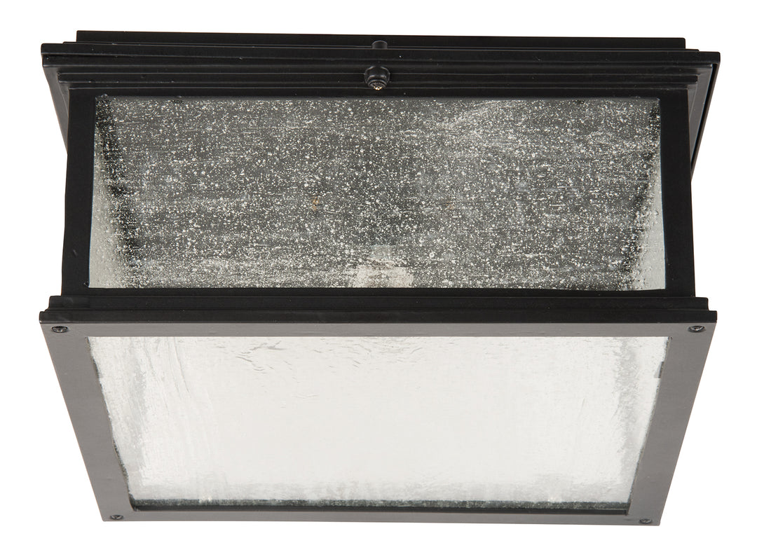 Gentry One Light Flushmount in Midnight - available from The Lighting Shoppe, trusted by Canadian homeowners