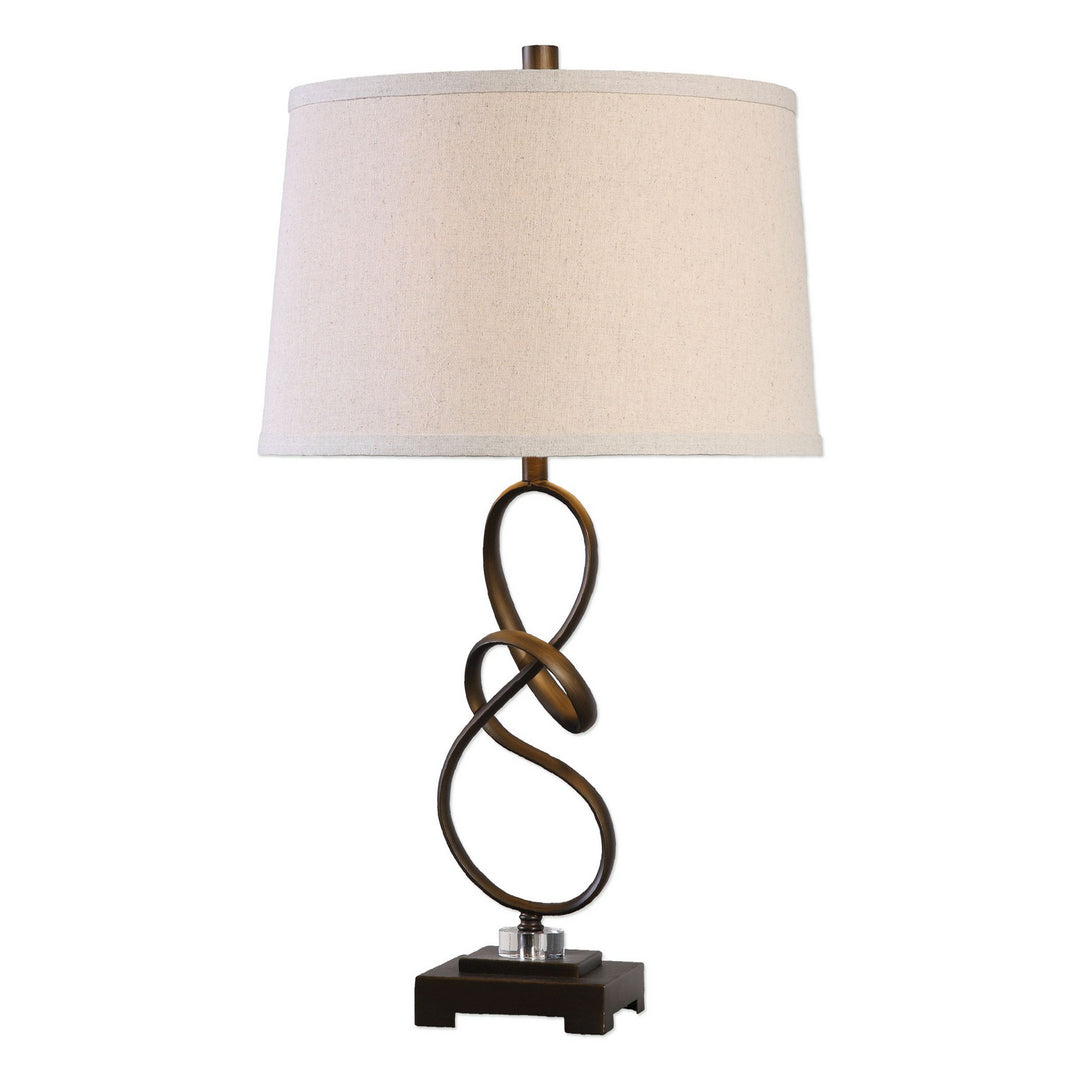 Tenley One Light Table Lamp in Oil Rubbed Bronze - available from The Lighting Shoppe, trusted by Canadian homeowners
