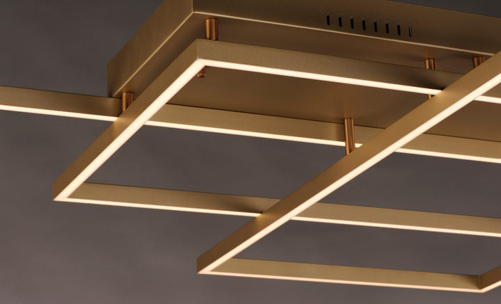 ET2 - E21513-CHP - LED Flush / Wall Mount - Traverse LED - Champagne