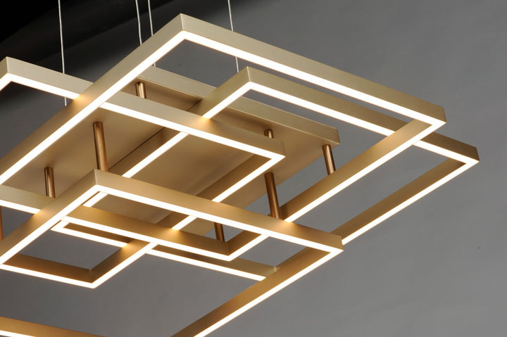 ET2 - E21515-CHP - LED Pendant - Traverse LED - Champagne