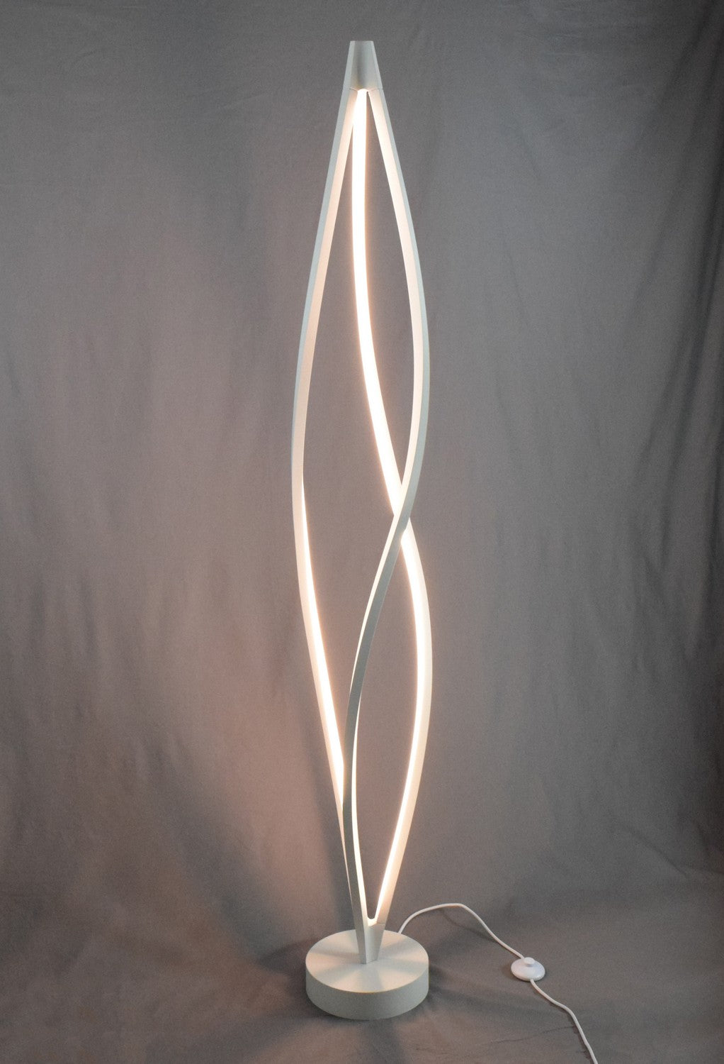 ET2 - E41398-11MW - LED Floor Lamp - Cyclone LED - Matte White