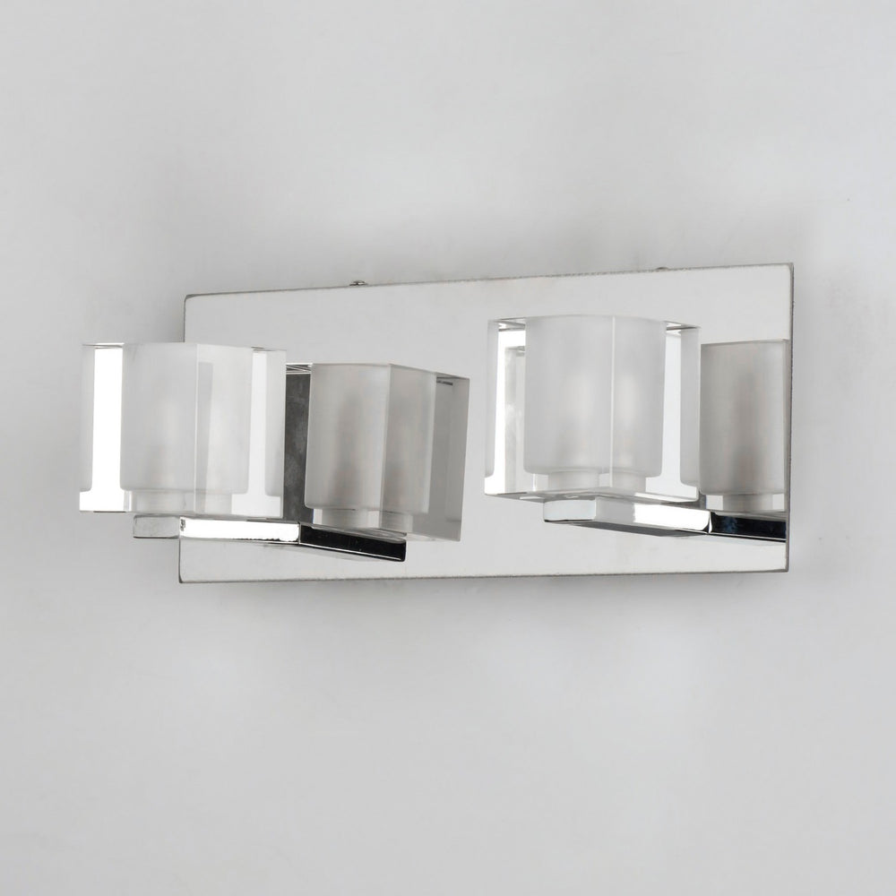 ET2 - E32032-18PC - LED Wall Sconce - Blocs LED - Polished Chrome