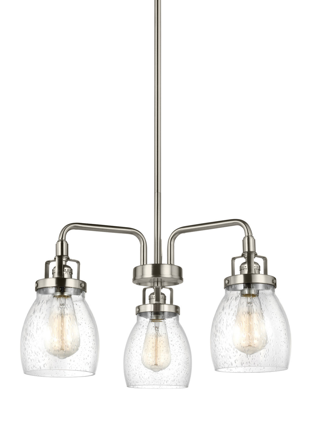 Generation Lighting Canada - 3114503-962 - Three Light Chandelier - Belton - Brushed Nickel
