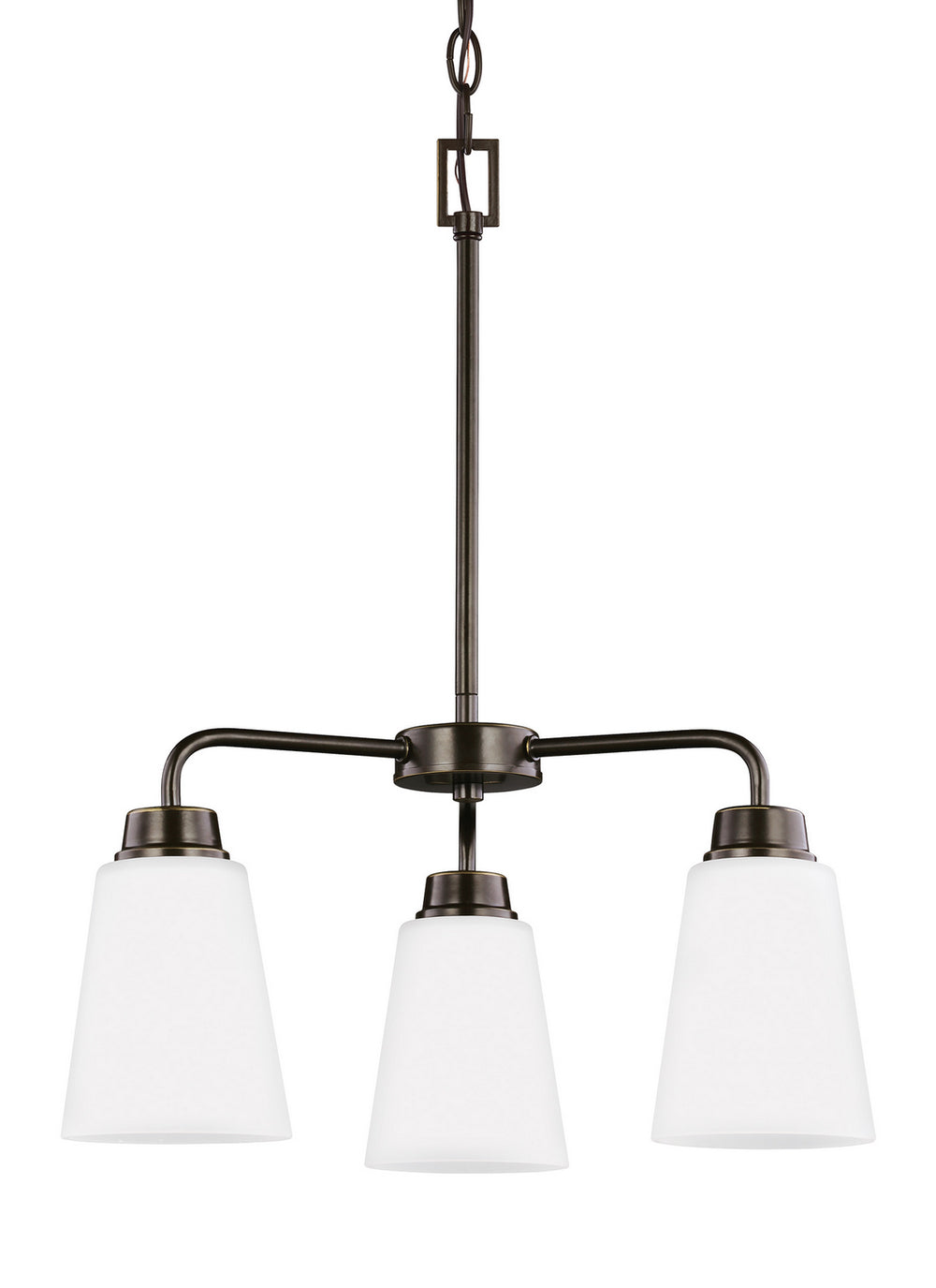Generation Lighting Canada - 3115203EN3-710 - Three Light Chandelier - Kerrville - Bronze
