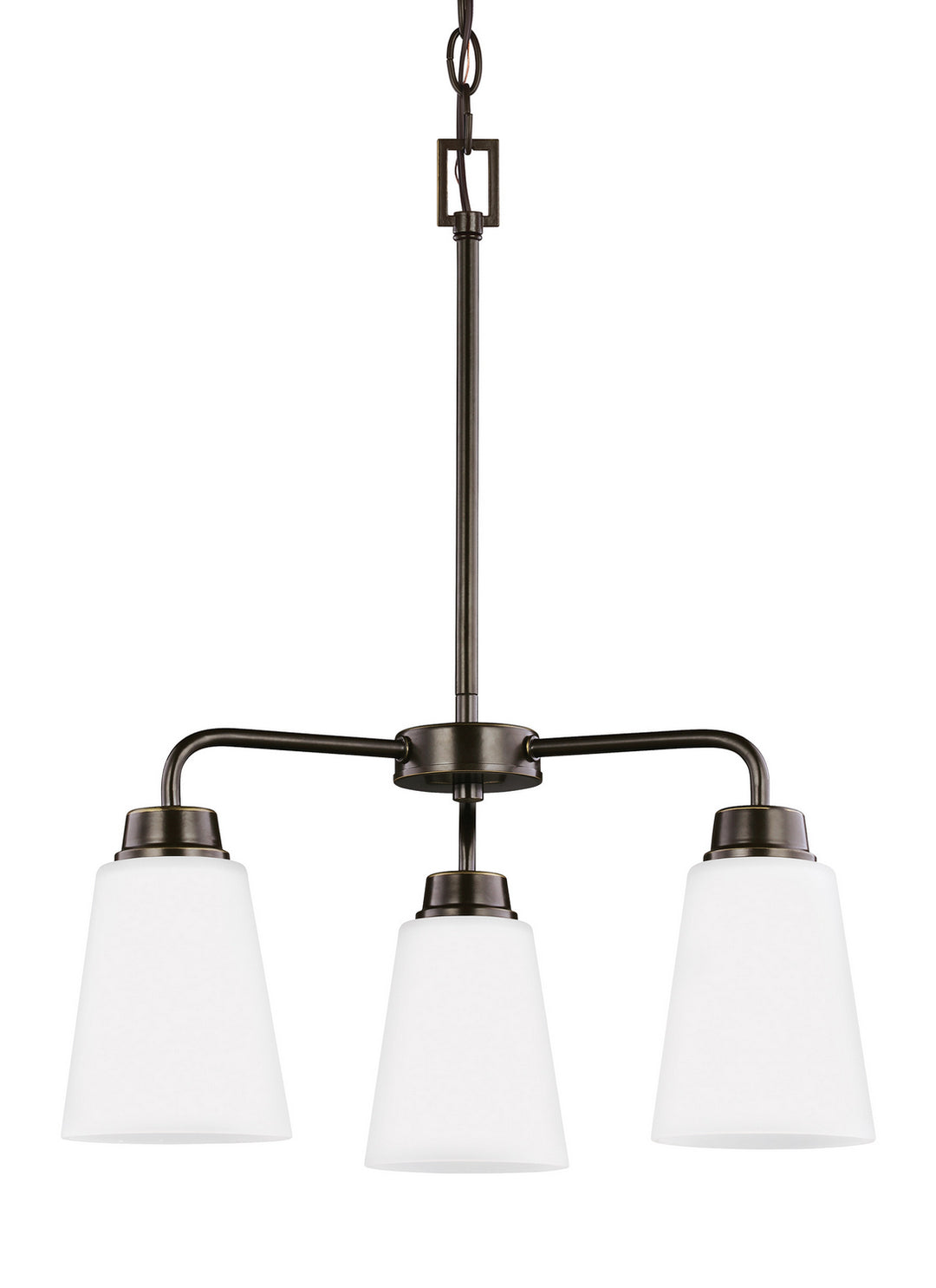 Generation Lighting Canada - 3115203EN3-710 - Three Light Chandelier - Kerrville - Bronze