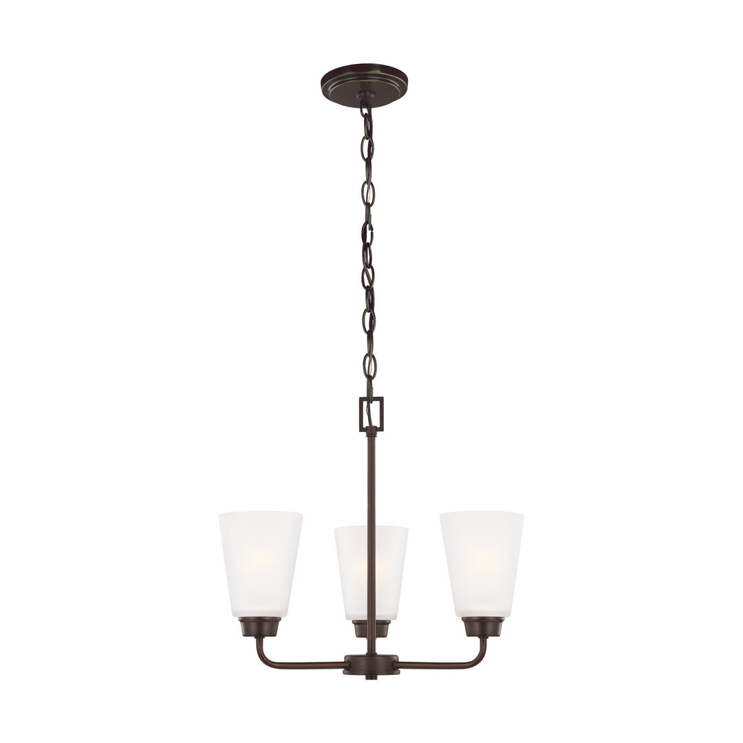 Generation Lighting Canada - 3115203EN3-710 - Three Light Chandelier - Kerrville - Bronze