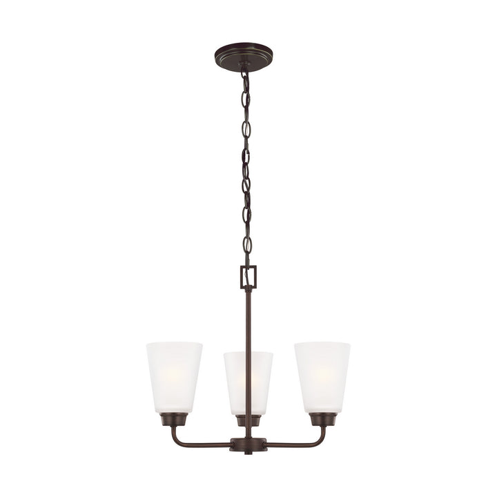 Generation Lighting Canada - 3115203EN3-710 - Three Light Chandelier - Kerrville - Bronze