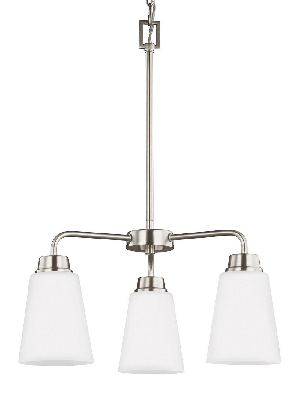 Generation Lighting Canada - 3115203EN3-962 - Three Light Chandelier - Kerrville - Brushed Nickel