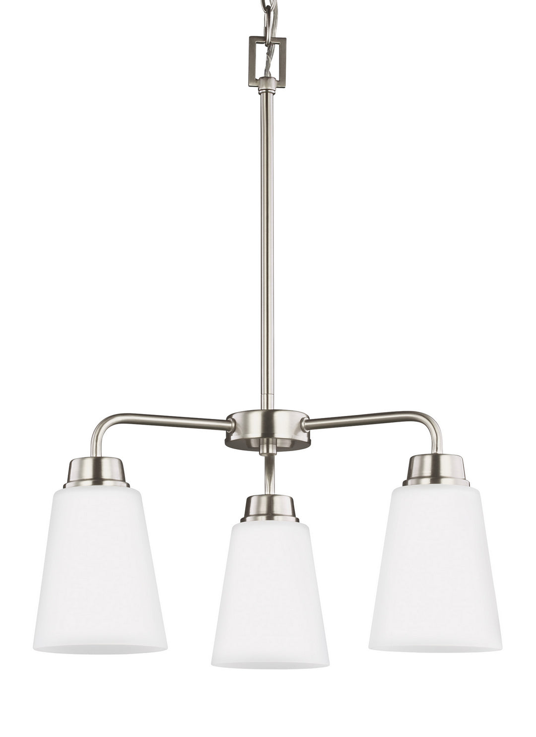 Generation Lighting Canada - 3115203EN3-962 - Three Light Chandelier - Kerrville - Brushed Nickel