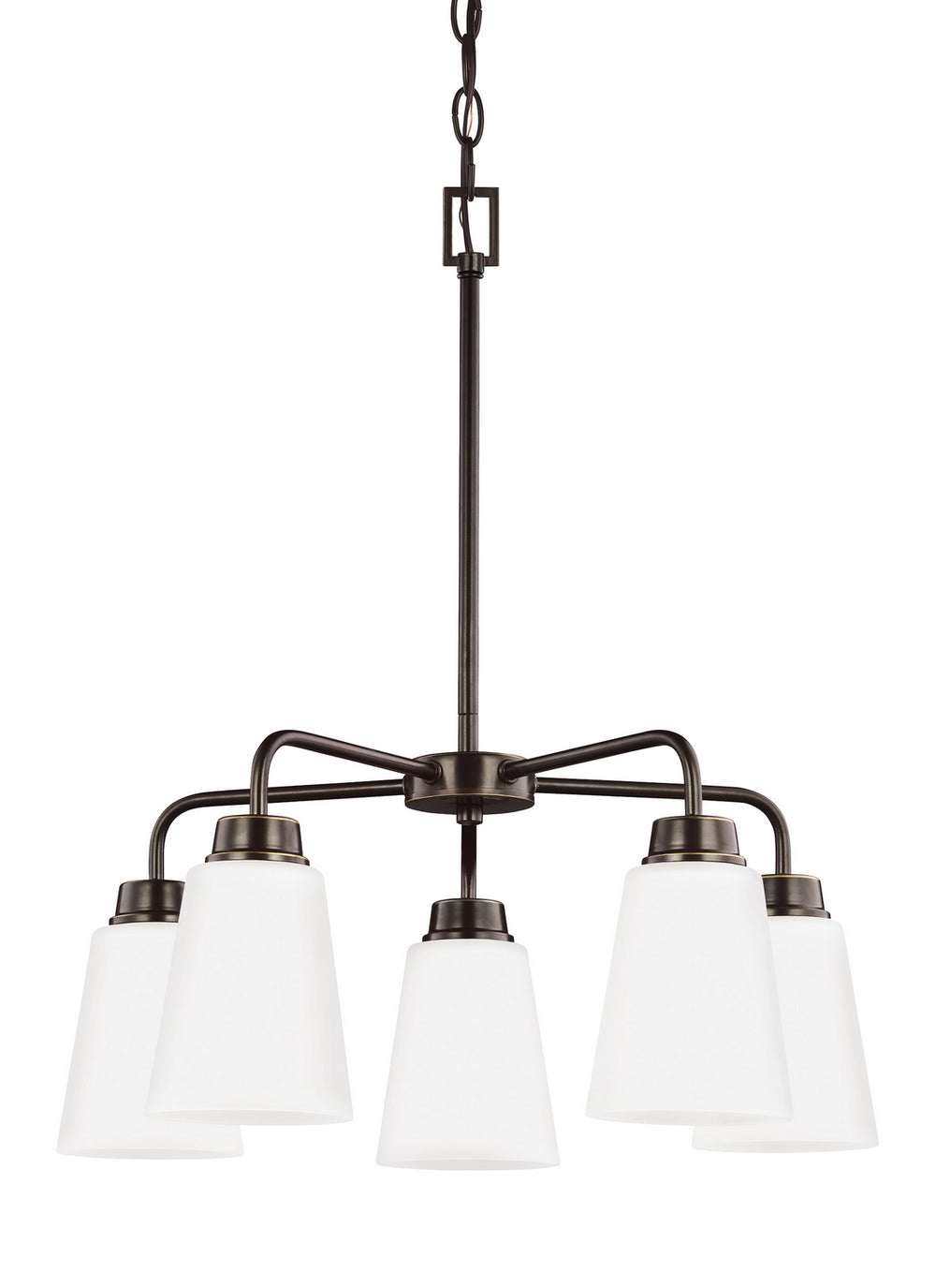 Generation Lighting Canada - 3115205EN3-710 - Five Light Chandelier - Kerrville - Bronze