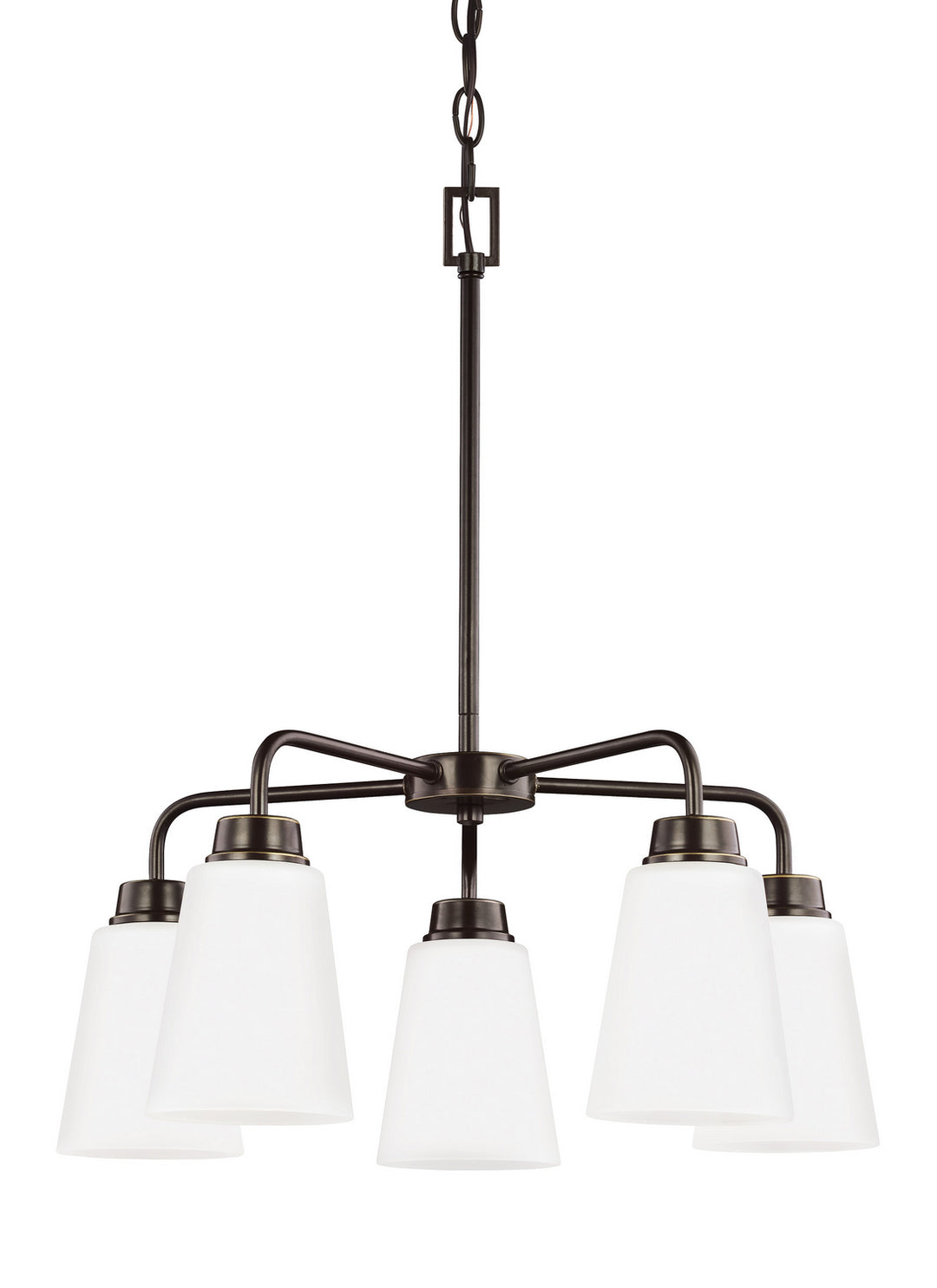 Generation Lighting Canada - 3115205EN3-710 - Five Light Chandelier - Kerrville - Bronze
