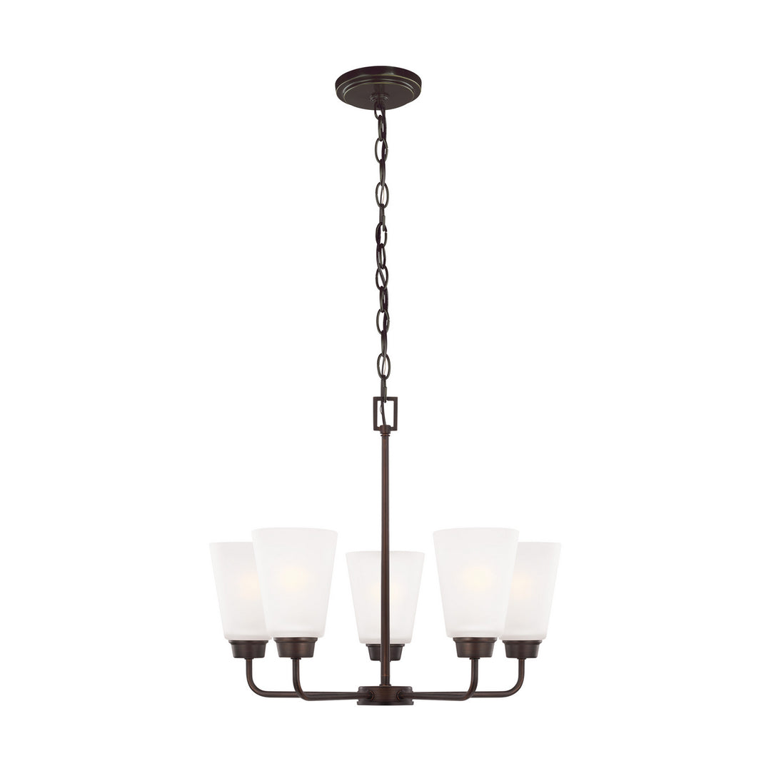 Generation Lighting Canada - 3115205EN3-710 - Five Light Chandelier - Kerrville - Bronze