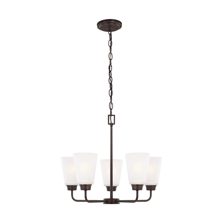 Generation Lighting Canada - 3115205EN3-710 - Five Light Chandelier - Kerrville - Bronze