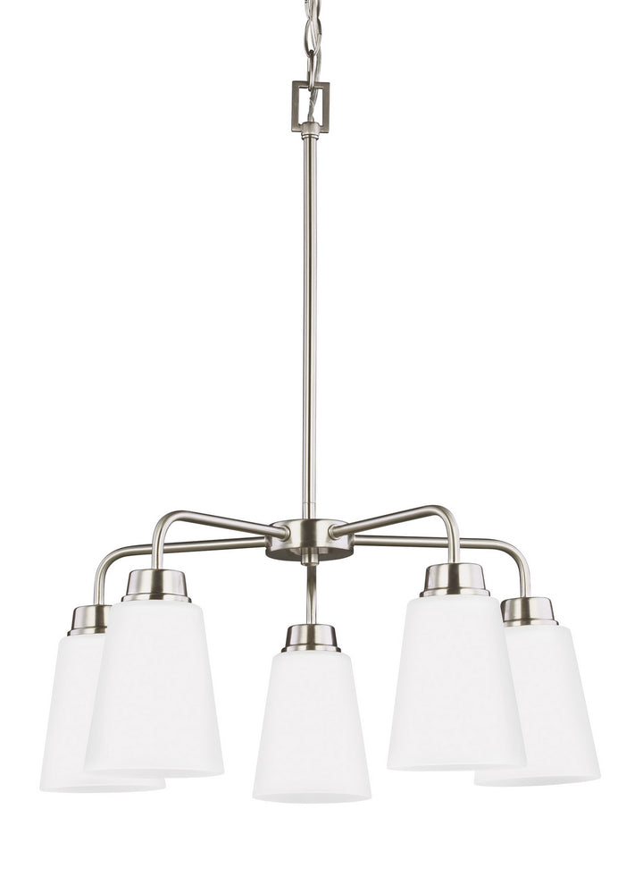 Generation Lighting Canada - 3115205EN3-962 - Five Light Chandelier - Kerrville - Brushed Nickel
