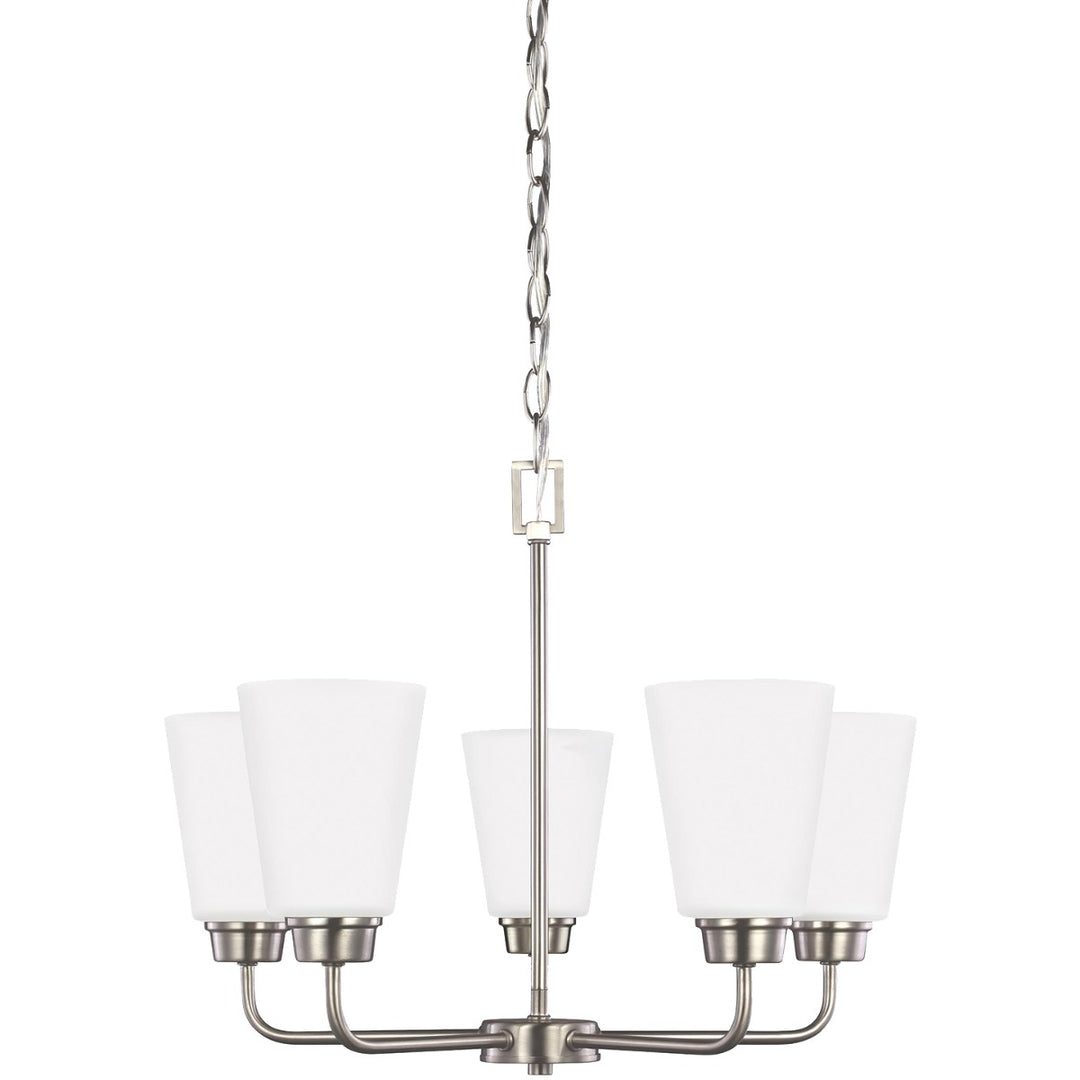 Generation Lighting Canada - 3115205EN3-962 - Five Light Chandelier - Kerrville - Brushed Nickel