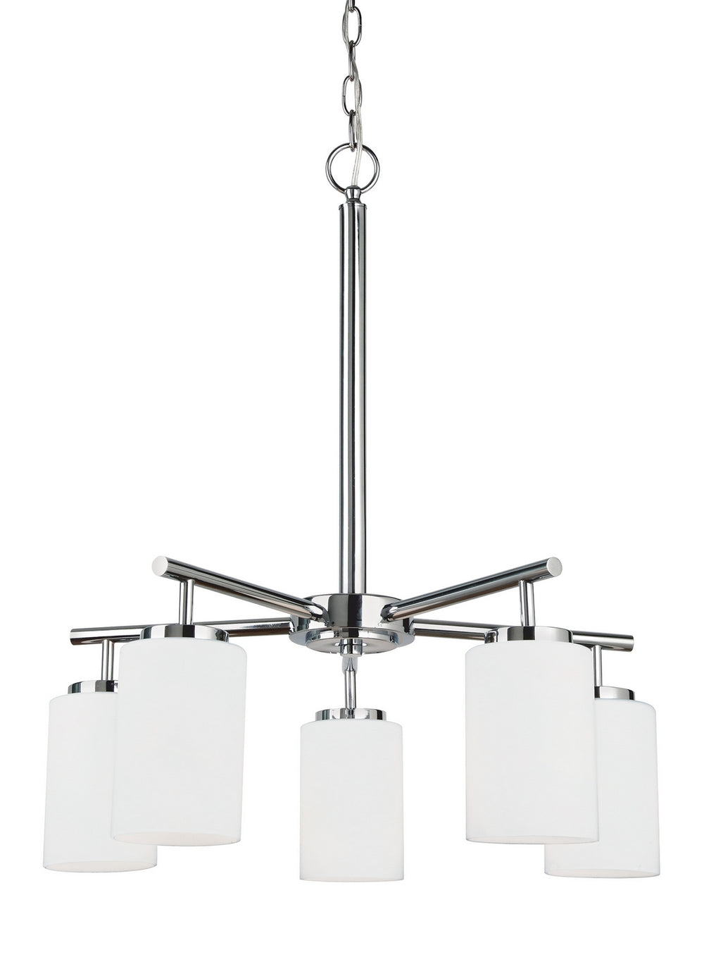 Generation Lighting Canada - 31161EN3-05 - Five Light Chandelier - Oslo - Chrome