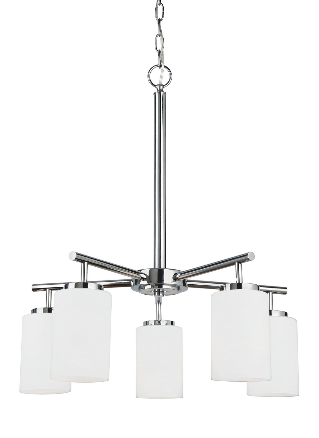 Generation Lighting Canada - 31161EN3-05 - Five Light Chandelier - Oslo - Chrome