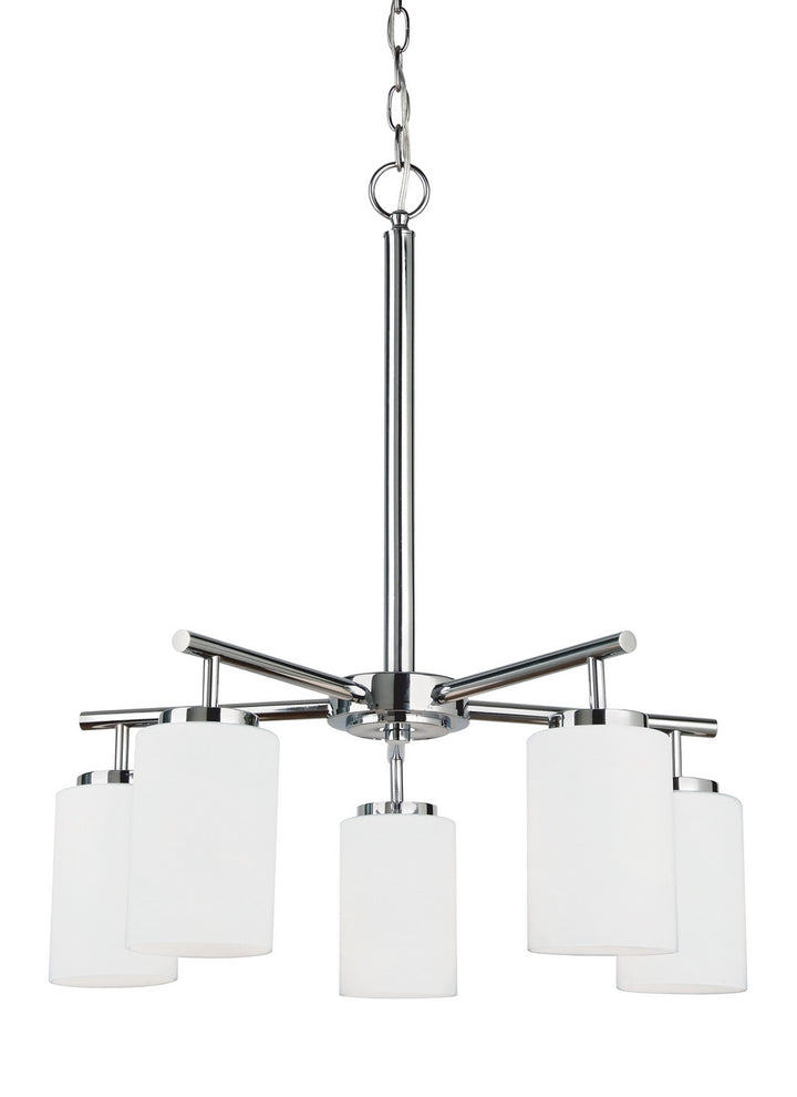 Generation Lighting Canada - 31161EN3-05 - Five Light Chandelier - Oslo - Chrome