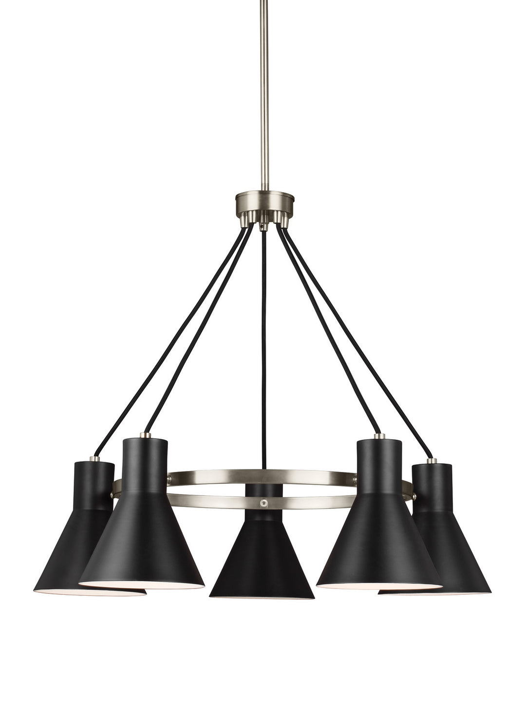 Generation Lighting Canada - 3141305EN3-962 - Five Light Chandelier - Towner - Brushed Nickel