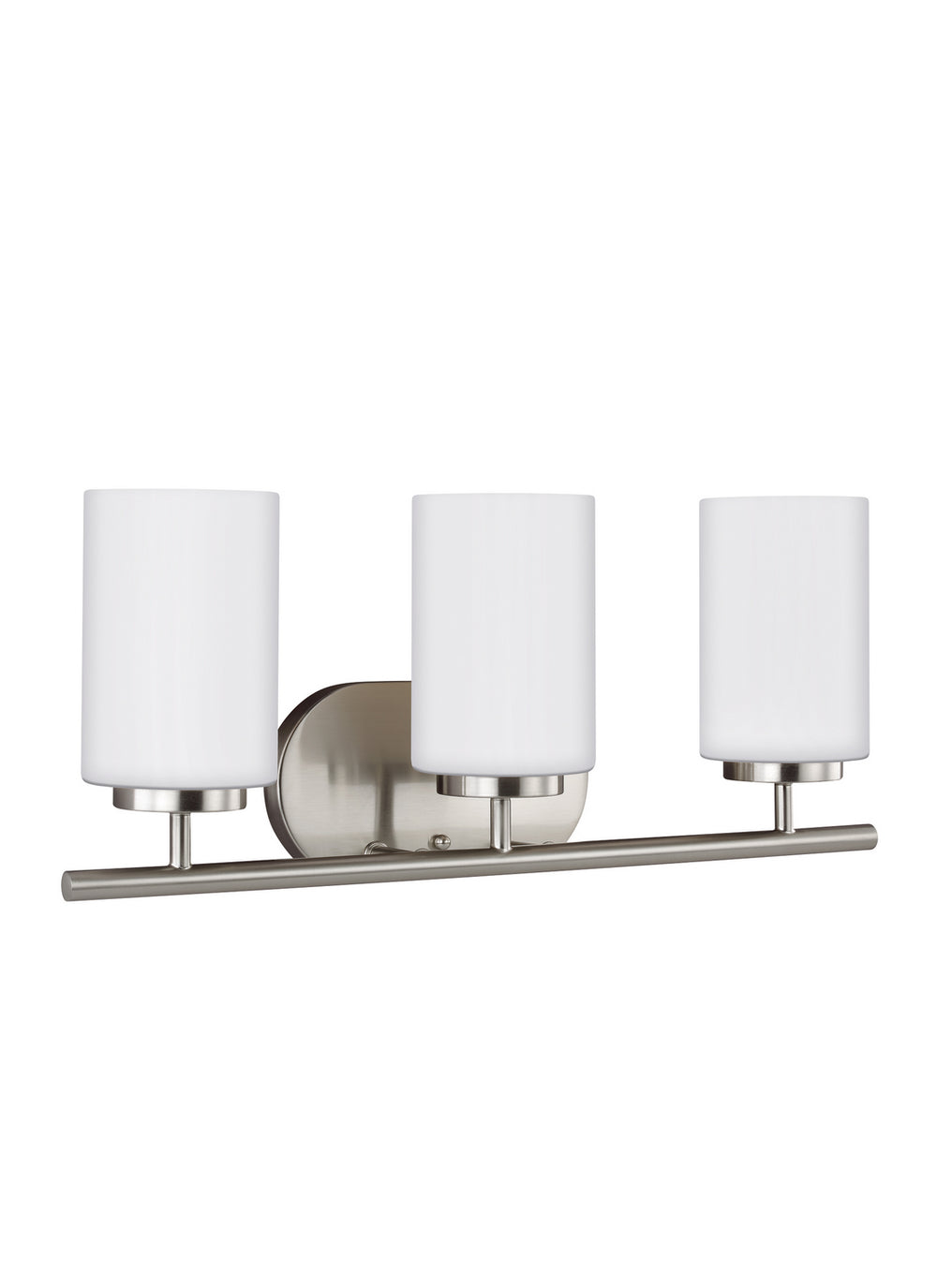 Generation Lighting Canada - 41162-962 - Three Light Wall / Bath - Oslo - Brushed Nickel