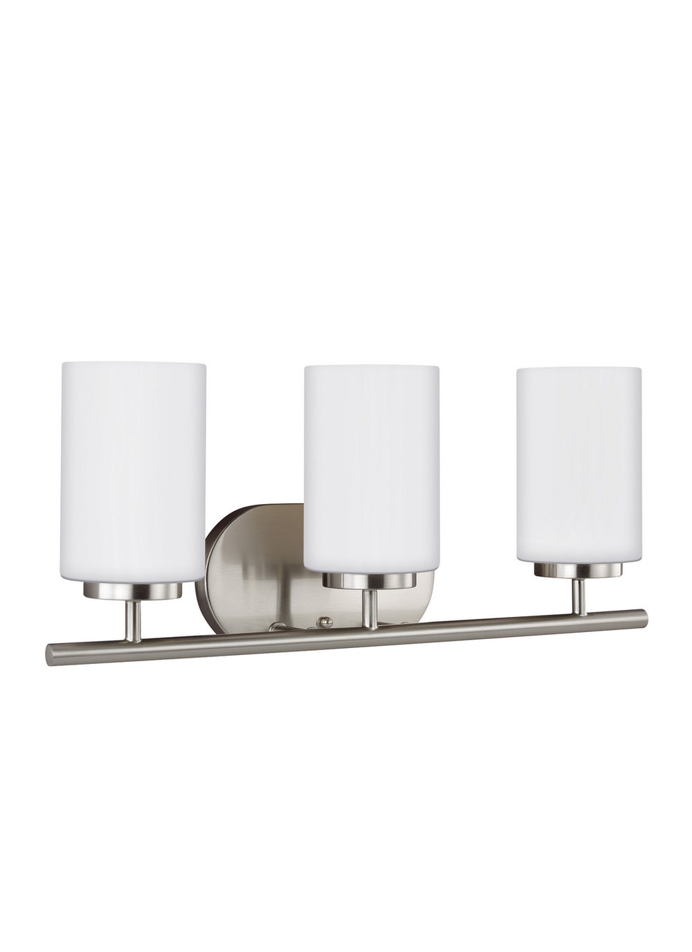 Generation Lighting Canada - 41162EN3-962 - Three Light Wall / Bath - Oslo - Brushed Nickel