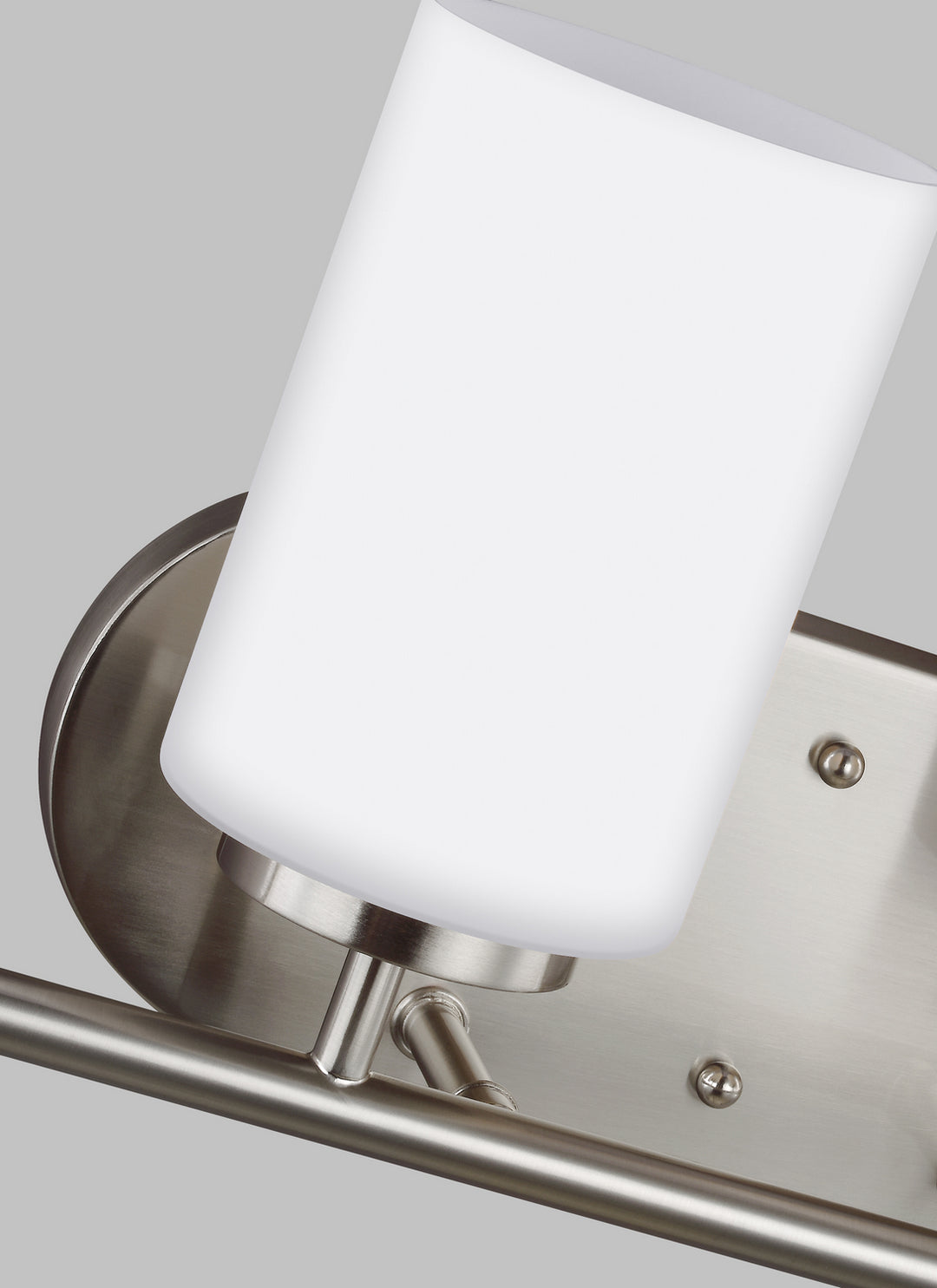 Generation Lighting Canada - 41163-962 - Four Light Wall / Bath - Oslo - Brushed Nickel