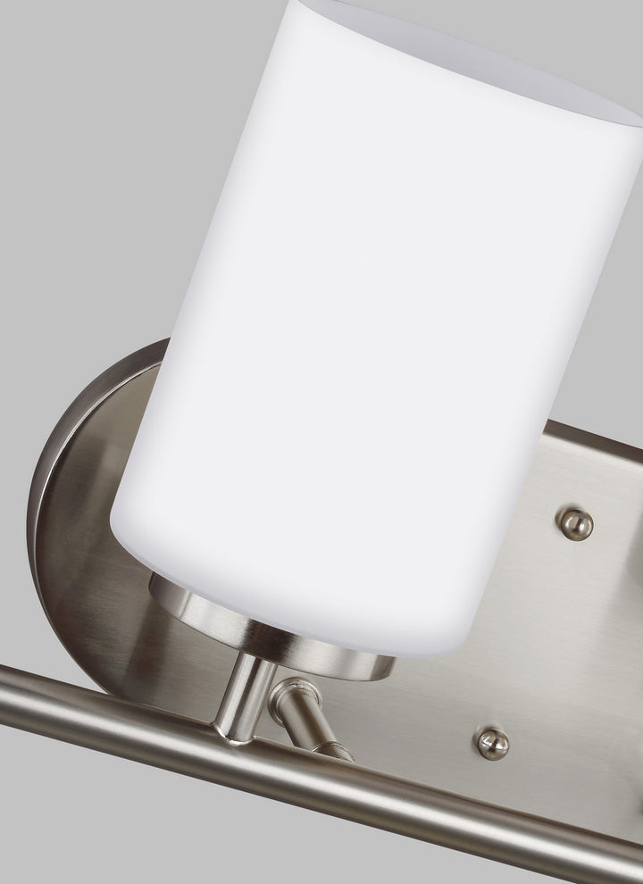 Generation Lighting Canada - 41163EN3-962 - Four Light Wall / Bath - Oslo - Brushed Nickel