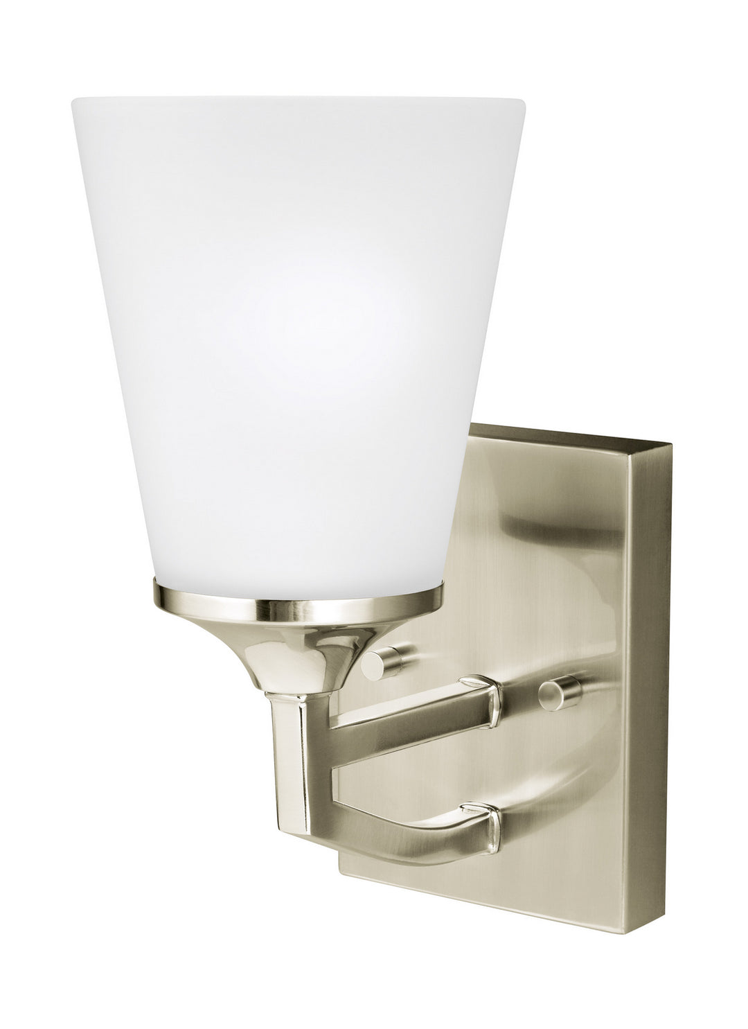 Generation Lighting Canada - 4124501EN3-962 - One Light Wall / Bath Sconce - Hanford - Brushed Nickel