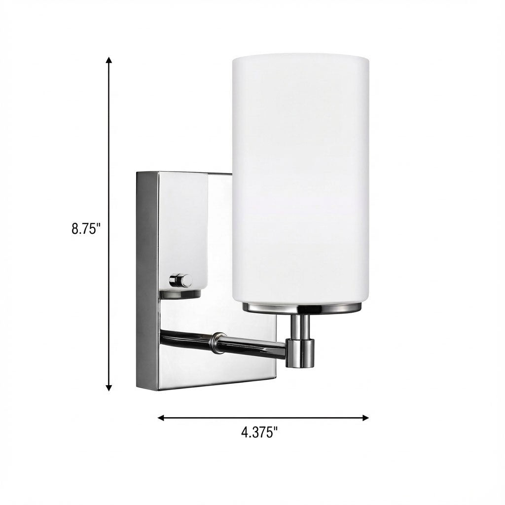 Generation Lighting Canada - 4124601-05 - One Light Wall / Bath Sconce - Alturas - Chrome