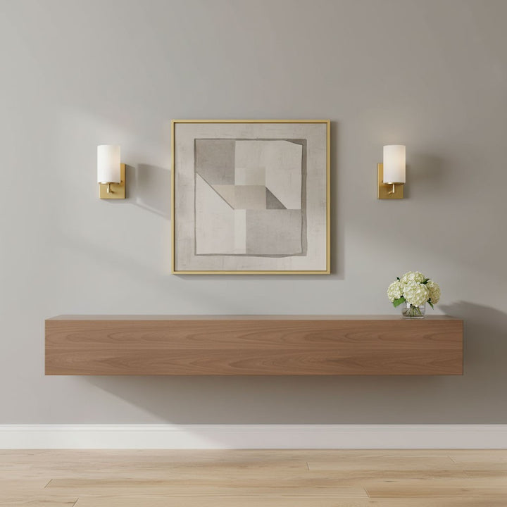 Generation Lighting Canada - 4124601-848 - One Light Wall / Bath Sconce - Alturas - Satin Brass
