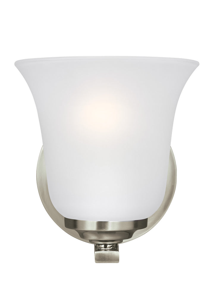 Generation Lighting Canada - 4139001EN3-962 - One Light Wall / Bath Sconce - Emmons - Brushed Nickel