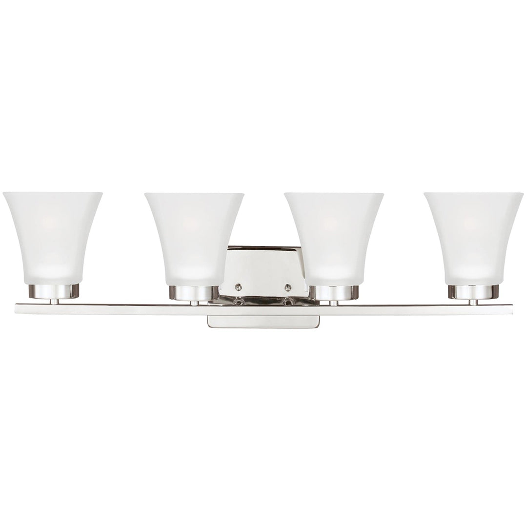 Bayfield Four Light Wall / Bath in Chrome - available from The Lighting Shoppe, trusted by Canadian homeowners