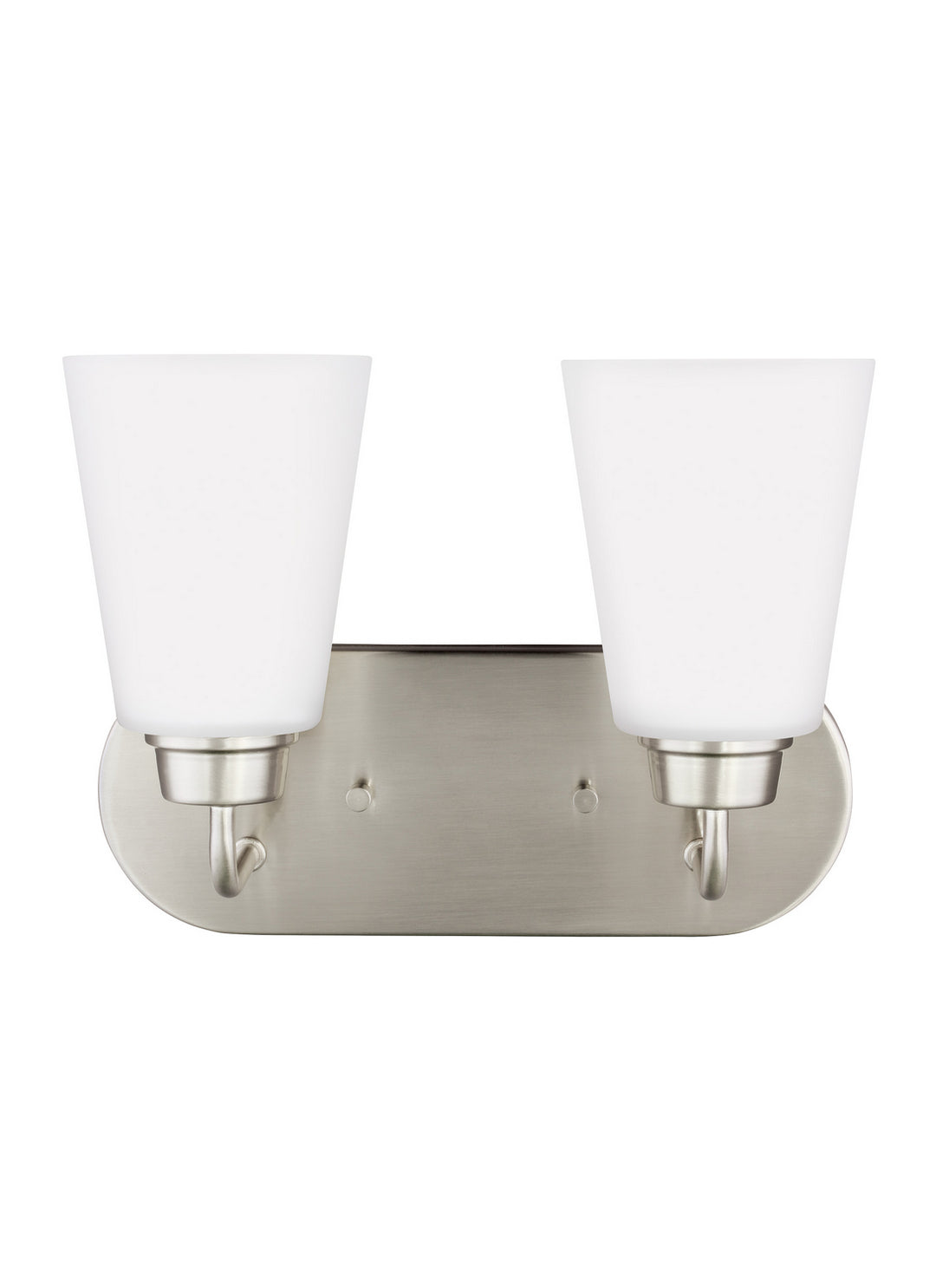 Kerrville Two Light Wall / Bath in Brushed Nickel - available from The Lighting Shoppe, trusted by Canadian homeowners