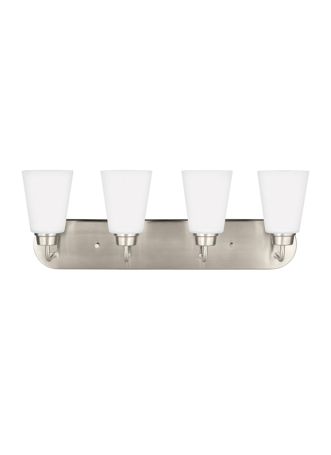 Kerrville Four Light Wall / Bath in Brushed Nickel - available from The Lighting Shoppe, trusted by Canadian homeowners