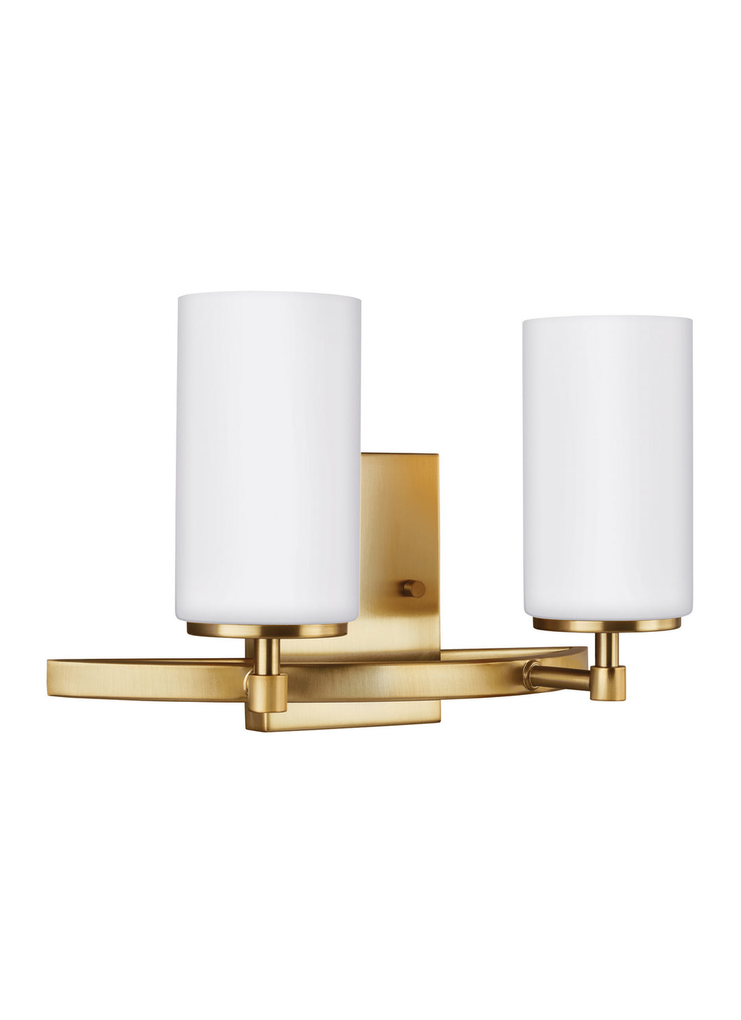 Generation Lighting Canada - 4424602-848 - Two Light Wall / Bath - Alturas - Satin Brass