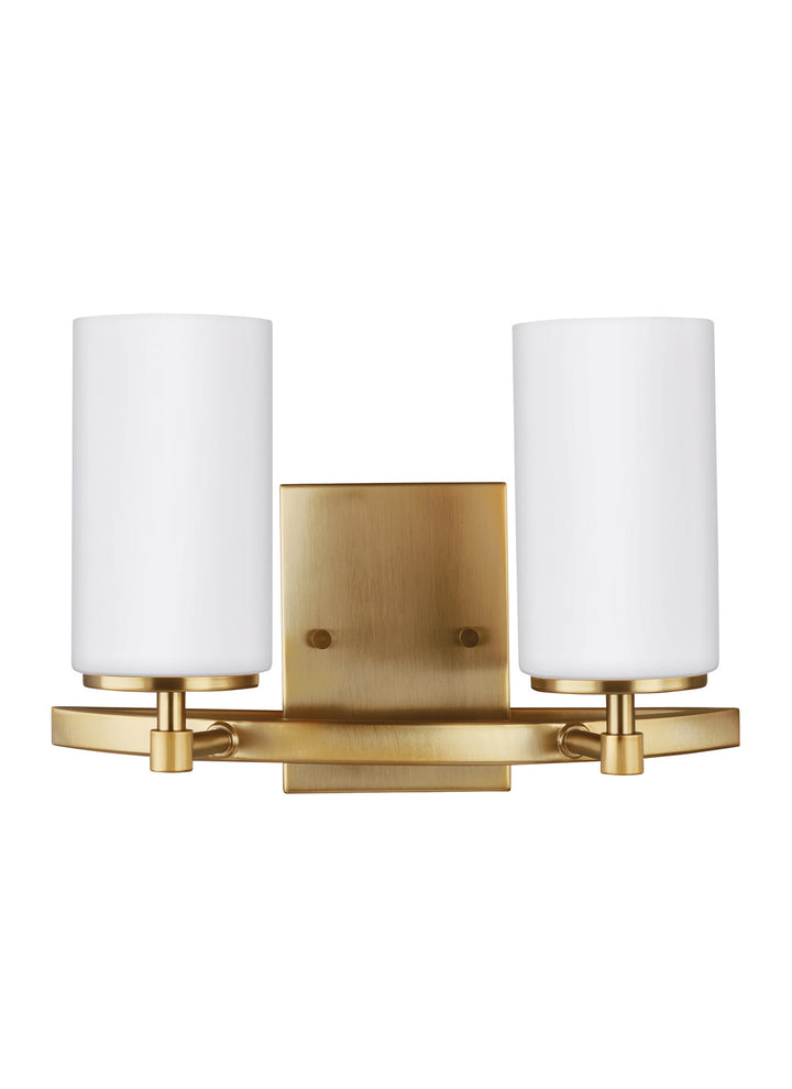 Generation Lighting Canada - 4424602-848 - Two Light Wall / Bath - Alturas - Satin Brass