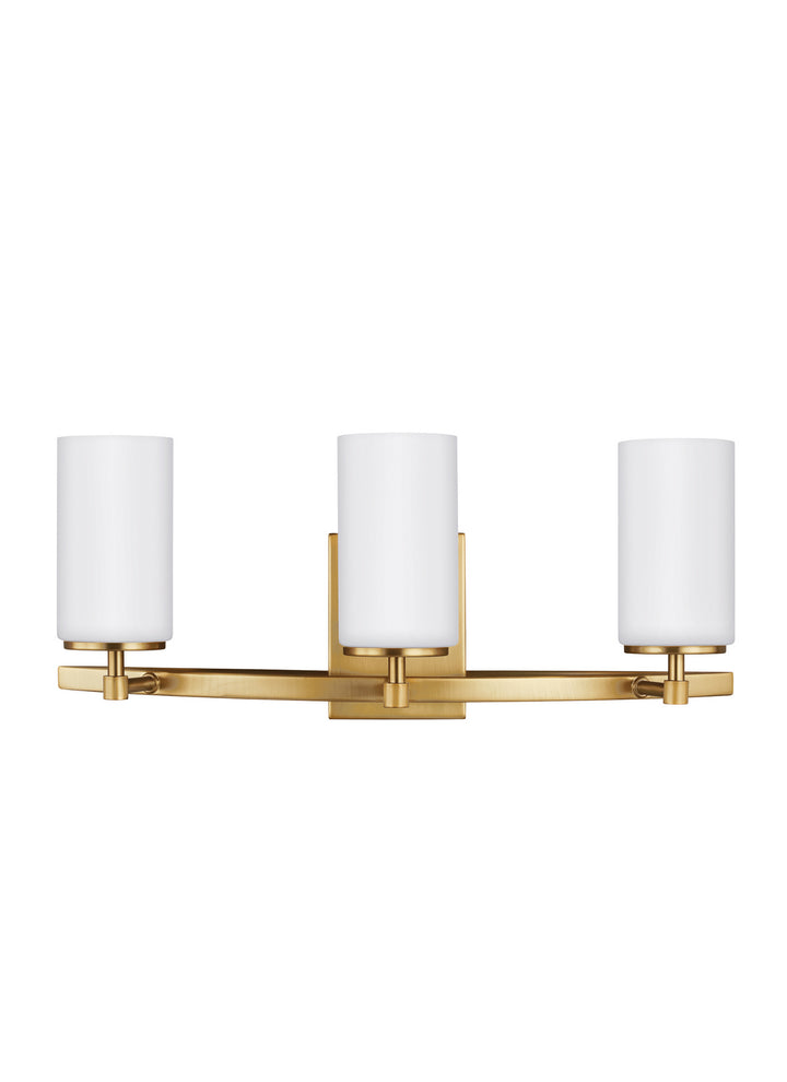 Generation Lighting Canada - 4424603-848 - Three Light Wall / Bath - Alturas - Satin Brass