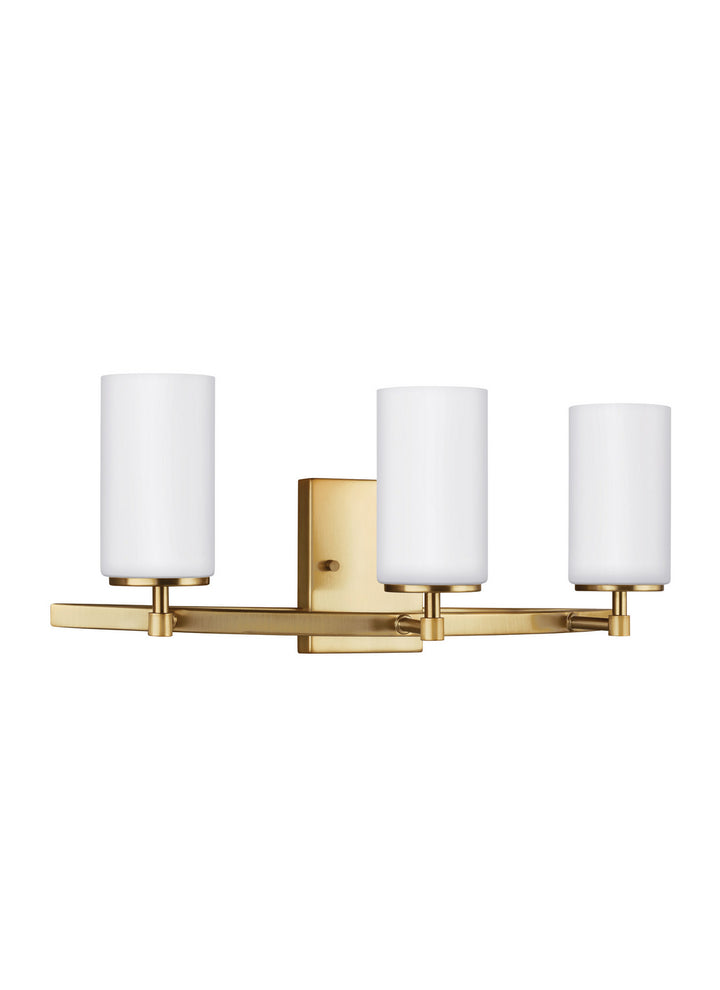 Generation Lighting Canada - 4424603EN3-848 - Three Light Wall / Bath - Alturas - Satin Brass