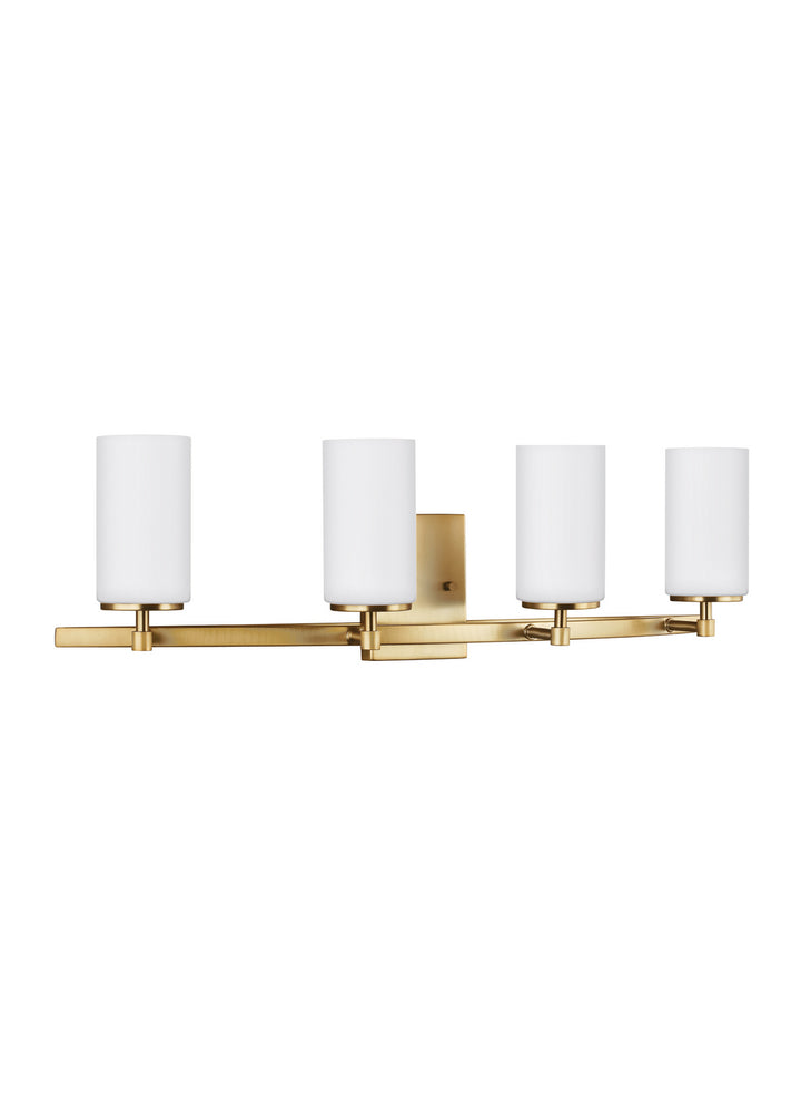 Generation Lighting Canada - 4424604-848 - Four Light Wall / Bath - Alturas - Satin Brass