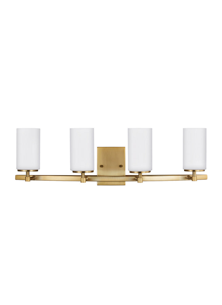 Generation Lighting Canada - 4424604EN3-848 - Four Light Wall / Bath - Alturas - Satin Brass