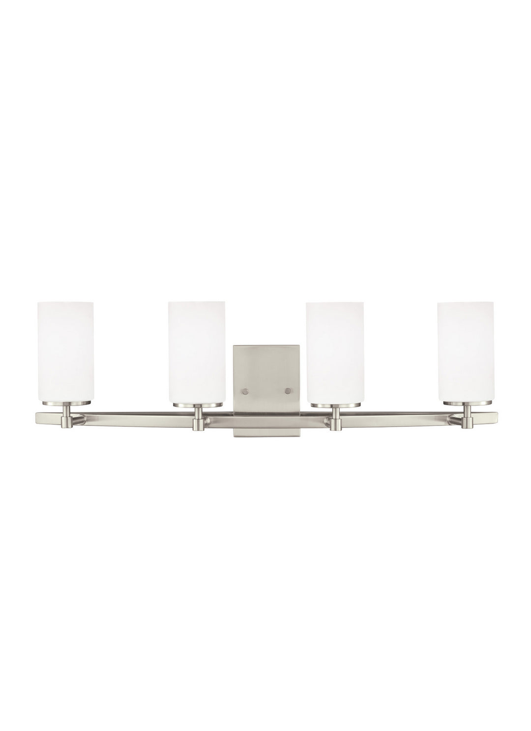 Alturas Four Light Wall / Bath in Brushed Nickel - available from The Lighting Shoppe, trusted by Canadian homeowners