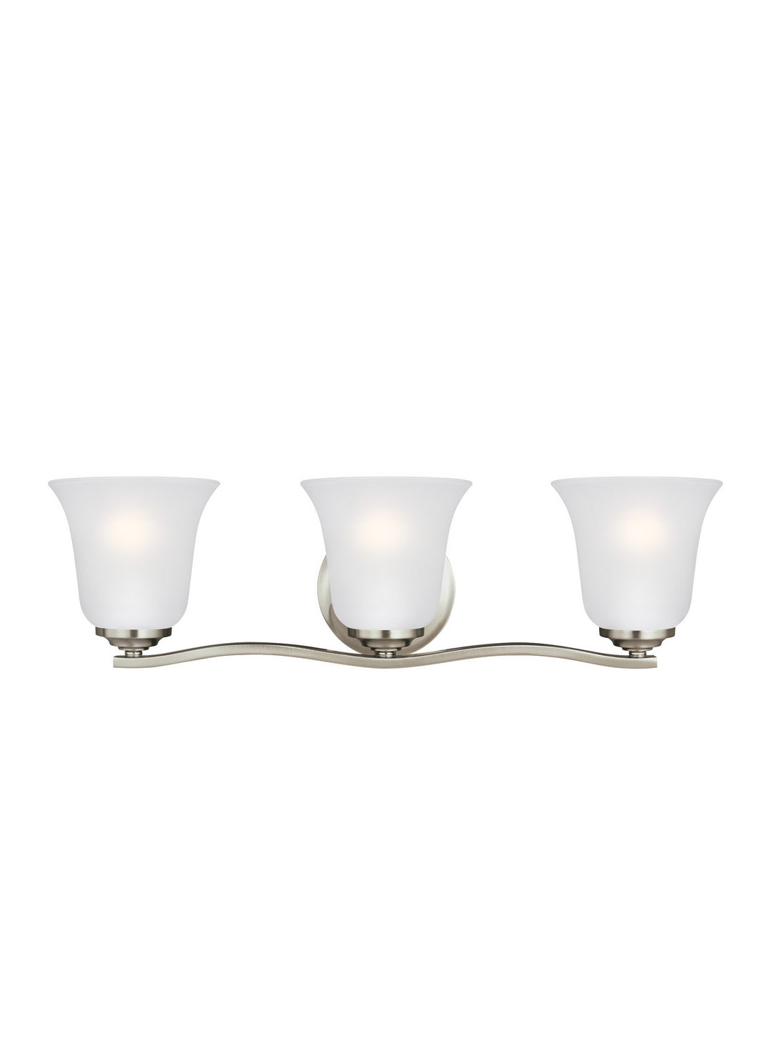 Generation Lighting Canada - 4439003EN3-962 - Three Light Wall / Bath - Emmons - Brushed Nickel