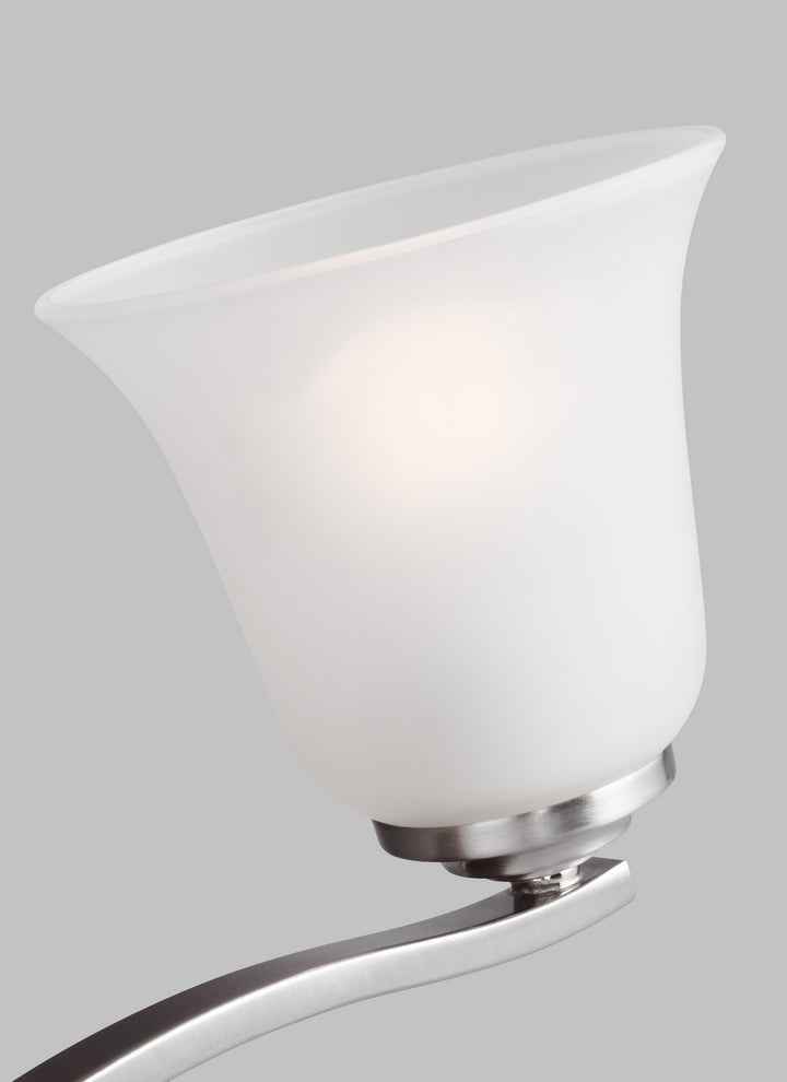 Generation Lighting Canada - 4439004-962 - Four Light Wall / Bath - Emmons - Brushed Nickel